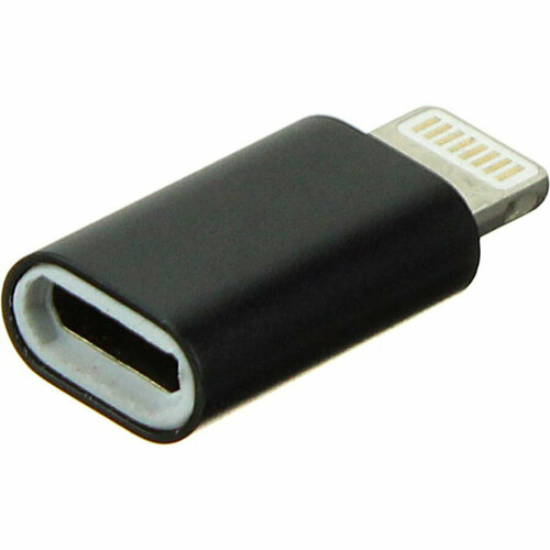 кабель micro usb для asus padfone mini 4 3 Переходник microUSB B(G)-Lightning 5 металл