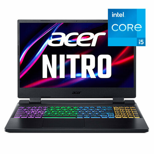 Ноутбук Acer Nitro 5 AN515-58 Core i5-12450H 16GB SSD 512 GB GeForce RTX 4050 6GB DOS NH QLZER008 9301500₽