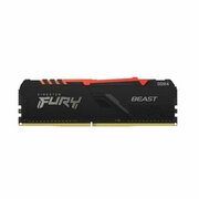 Модуль Kingston 16GB DDR4 3200MHz DIMM FURY Beast Black RGB XMP CL16, 1.35V 288-pin Non-ECC