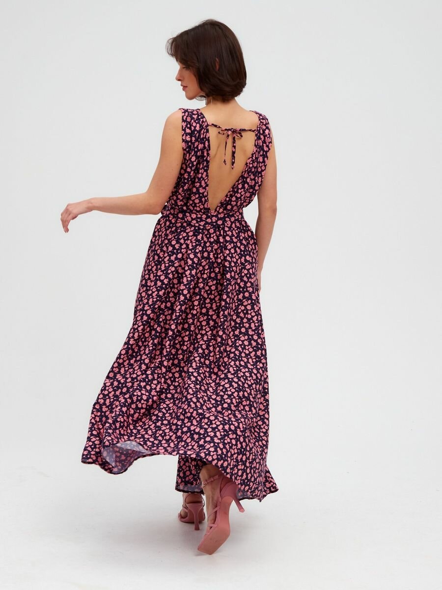 Платье YolKa_Dress, размер Единый, темно-синий — фото 1