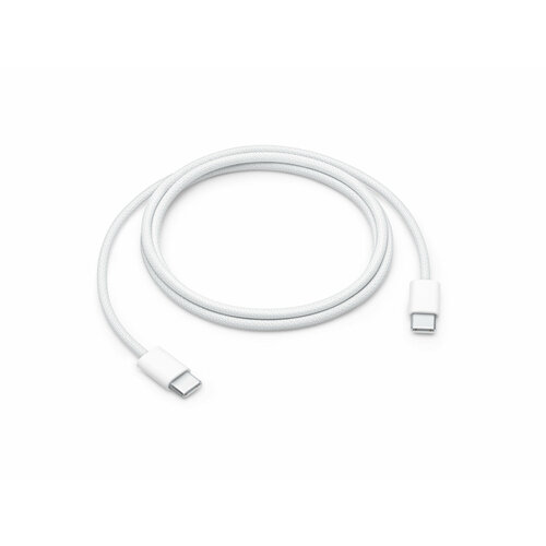 кабель apple usb c 60w woven charge cable для зарядки плетеный 1м 2023 white белый Кабель Apple USB-C Woven Charge 60W 1m