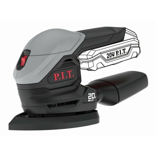 Шлифмашина аккумуляторная P.I.T. PSP20H-140A SOLO