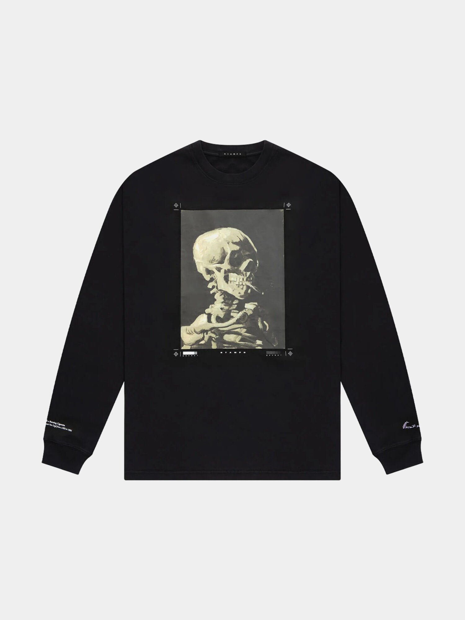 Лонгслив Stampd Skeleton LS Relaxed Tee