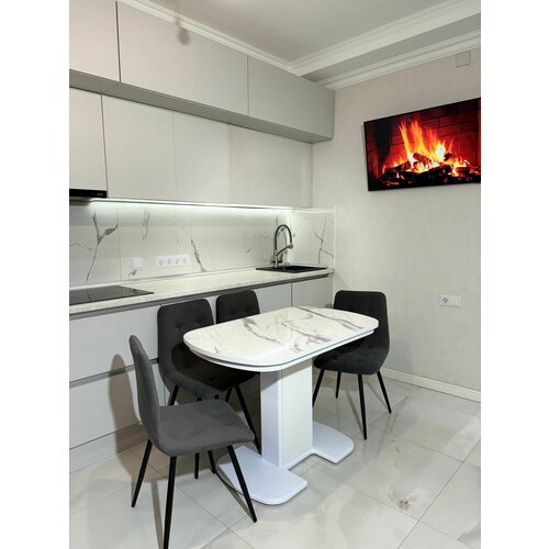 Кухонный стол и стулья комплект Обеденная группа