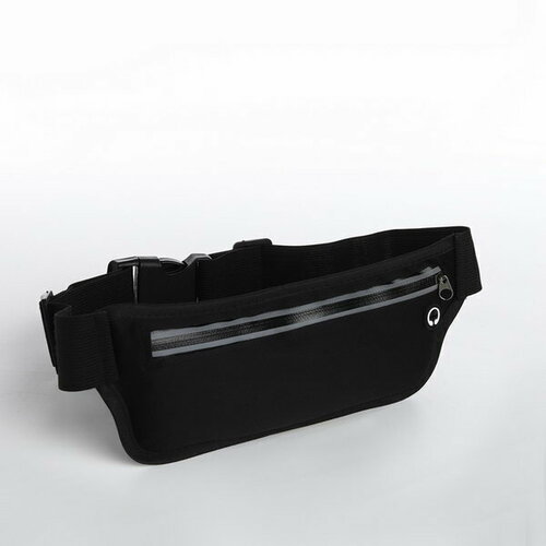 фото Сумка поясная сима-ленд, черный сима-лэнд