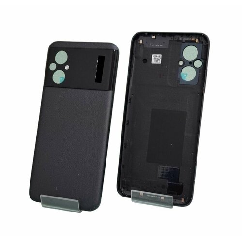 смартфон xiaomi poco m5 4gb 64gb green 1 шт Задняя крышка Xiaomi Poco M5 (22071219CG) черная