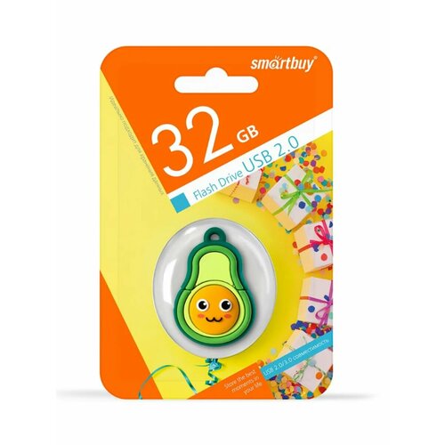 USB флэш 32GB WILD SERIES, Авокадо