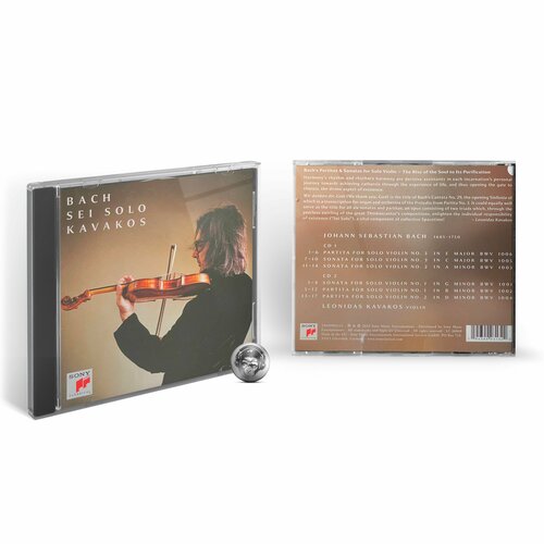 Leonidas Kavakos - Bach: Sonaten & Partiten For Violine (2CD) 2022 Jewel Аудио диск