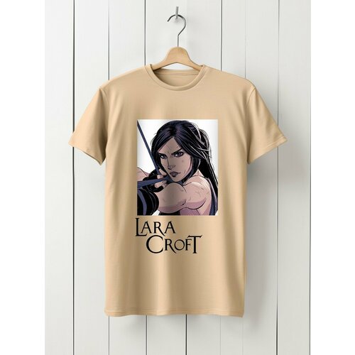 фото Футболка hypnotica, размер 2xl, бежевый