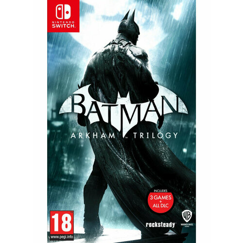 силиконовый чехол для dualsense ps5 batman arkham Batman: Arkham Trilogy [Nintendo Switch, русская версия]