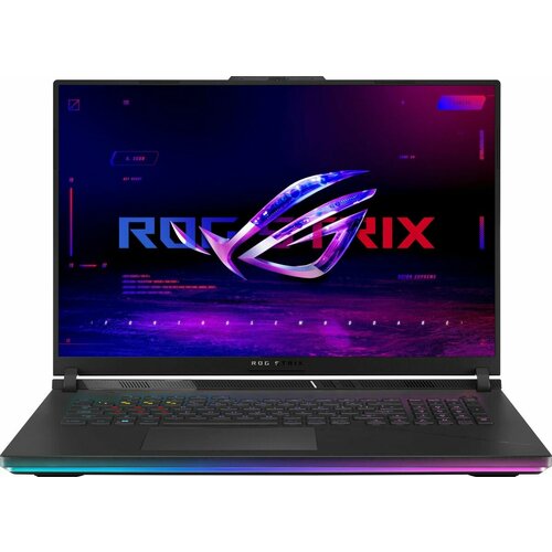 Ноутбук игровой ASUS ROG Strix Scar 18 G834JYR-R6080W 90NR0IP2-M00400 18 2024 IPS Intel Core i9 14900HX 22ГГц 24-ядерный 32ГБ DDR5 2ТБ SSD NVIDIA GeForce RTX 4090 для ноутбуков - 16 ГБ Windows 11 Home черный 39463900₽