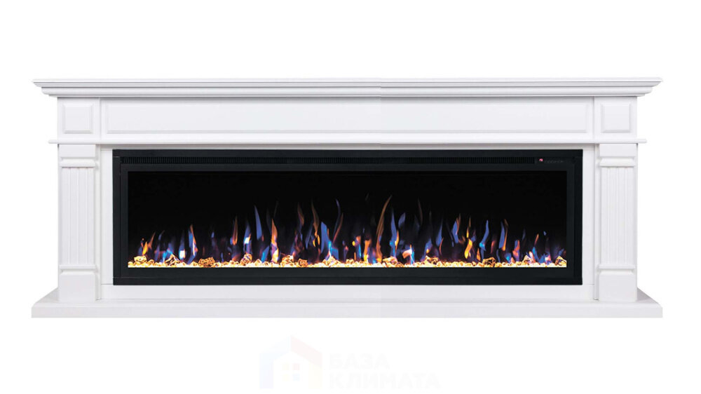 Электрокамин RealFlame Islandia 60 WT с очагом Saphir 60