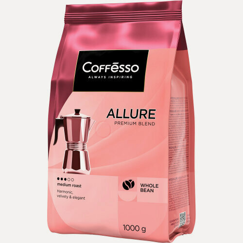 Изображение товара Кофе в зернах Coffesso (Коффессо) "ALLURE" 1 кг