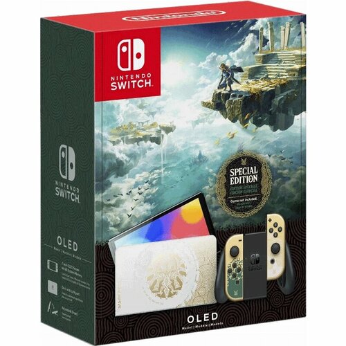 Игровая приставка Nintendo Switch OLED 64 ГБ, The Legend of Zelda: Tears of the Kingdom