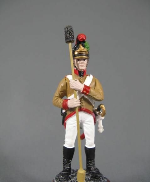 Оловянный солдатик 54мм, Канонир армейской пешей артиллерии Священной Римской империи германской нации, 1799-1803 гг.