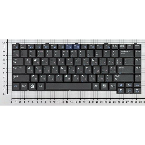Клавиатура для ноутбука SAMSUNG R60 черная
