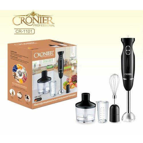 Многофункциональный погружной блендер 4в1 мощностью 1000Вт 390000₽