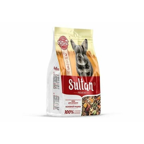 SULTAN PREMIUM полнорационный корм для шиншилл 400 г 193₽