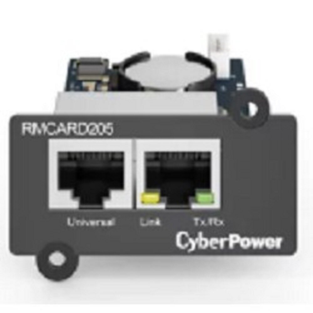 CyberPower Дополнительное оборудование CyberPower CyberPower SNMP карта RMCARD205/CBR-RMCARD205 удаленного управления {для ИБП серий OL, OLS, PR, OR}