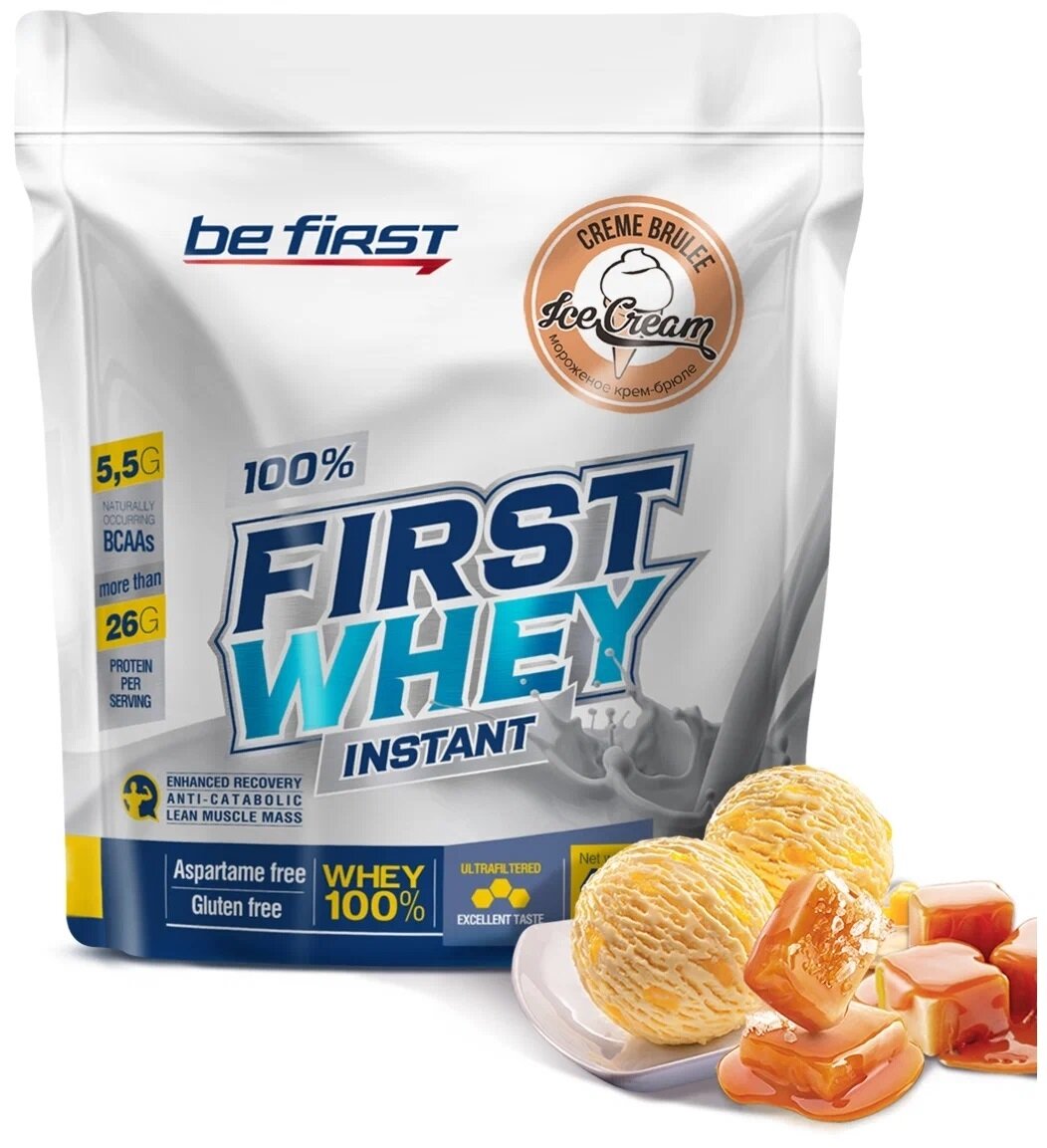 Be First First Whey Instant 420 гр (Be First) Крем-брюле