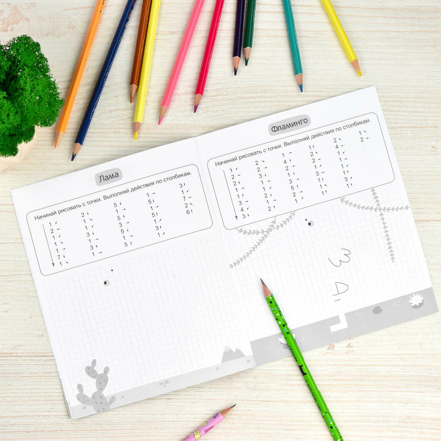 Графические диктанты для школьников - фото №2