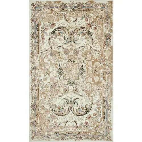 Коврик персидский высокоплотный винтажный с рельефным ворсом 