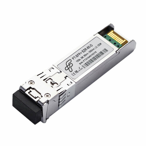 Трансивер Future Technologies FT-SFP-EZR-80-D 10км 10Гбит/с SFP+