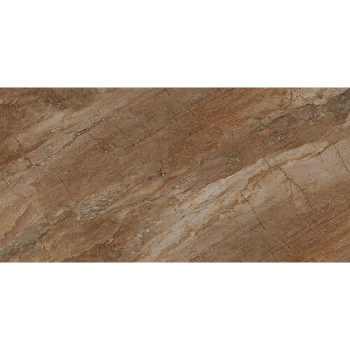 Плитка из керамогранита KERAMA MARAZZI SG560522R Риальто коричневый светлый лаппатированный для стен и пола, универсально 60x119,5 (цена за 2.151 м2)