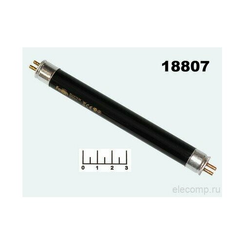 Лампа ультрафиолетовая T5 4W Black Light (136мм) лампа ультрафиолетовая 6w t5 blb g5 212mm triphosphor черная