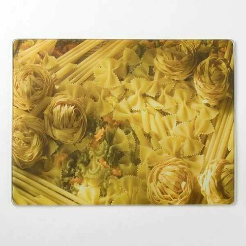 Разделочная доска, стеклянная прямоугольная, 30*40 паста
