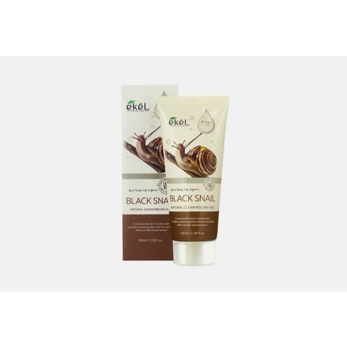 Пилинг-скатка с муцином черной улитки EKEL Natural Clean peeling gel Black Snail пилинг скатка ekel с муцином чёрной улитки 100 мл комплект из 4 шт