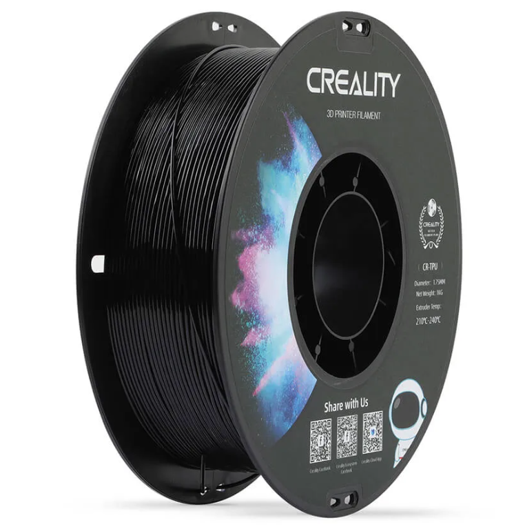 Катушка CR TPU пластика Creality 1 75 мм 1кг  черная