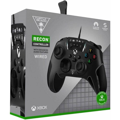 Проводной геймпад Turtle Beach Recon Xbox Wired Controller Xbox One/Series; PC Черный