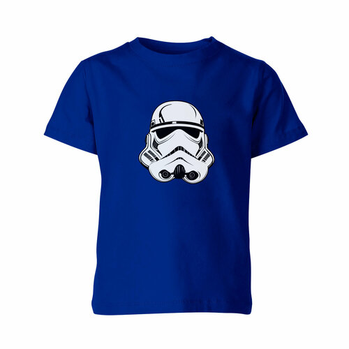 Детская футболка «Штурмовик Stormtrooper Star wars Звездные воины» (140, синий)