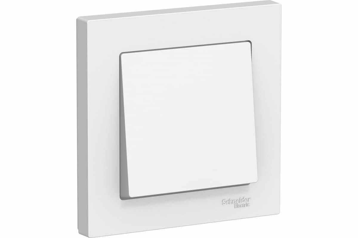 фото Выключатель одноклавишный в сборе ATLASDESIGN 10А, белый, Schneider Electric