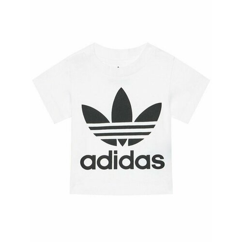 Футболка adidas, размер 3/6M [METY], белый футболка adidas размер 3 6m [mety] красный