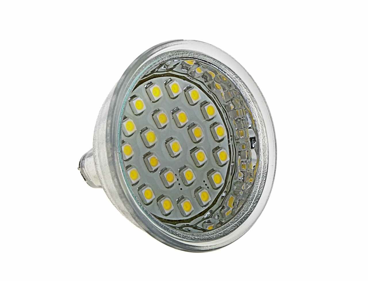 Лампа светодиодная 12V MR16 2W(20W) теплый, LM-0217WW, MEGA LIGHTING