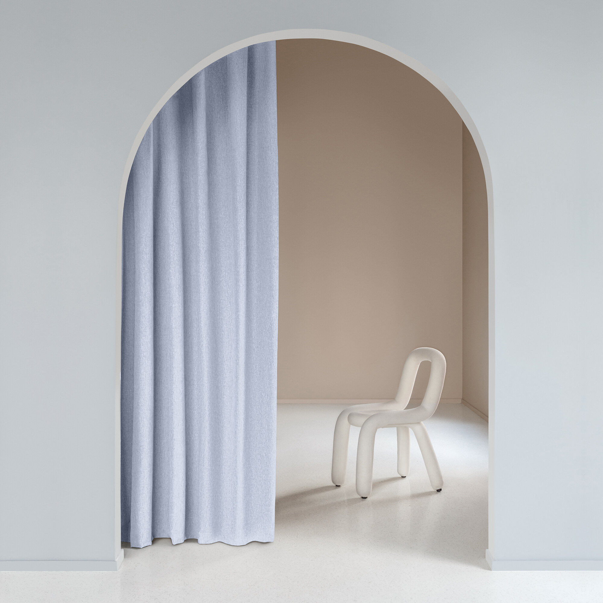 фото Штора Волшебная Ночь, 165х270 см, рогожка, Айсберг, 100% полиэстер