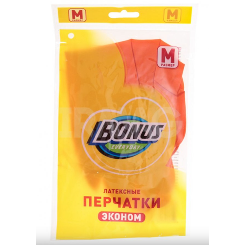 Перчатки латекcные Bonus Эконом M 379₽