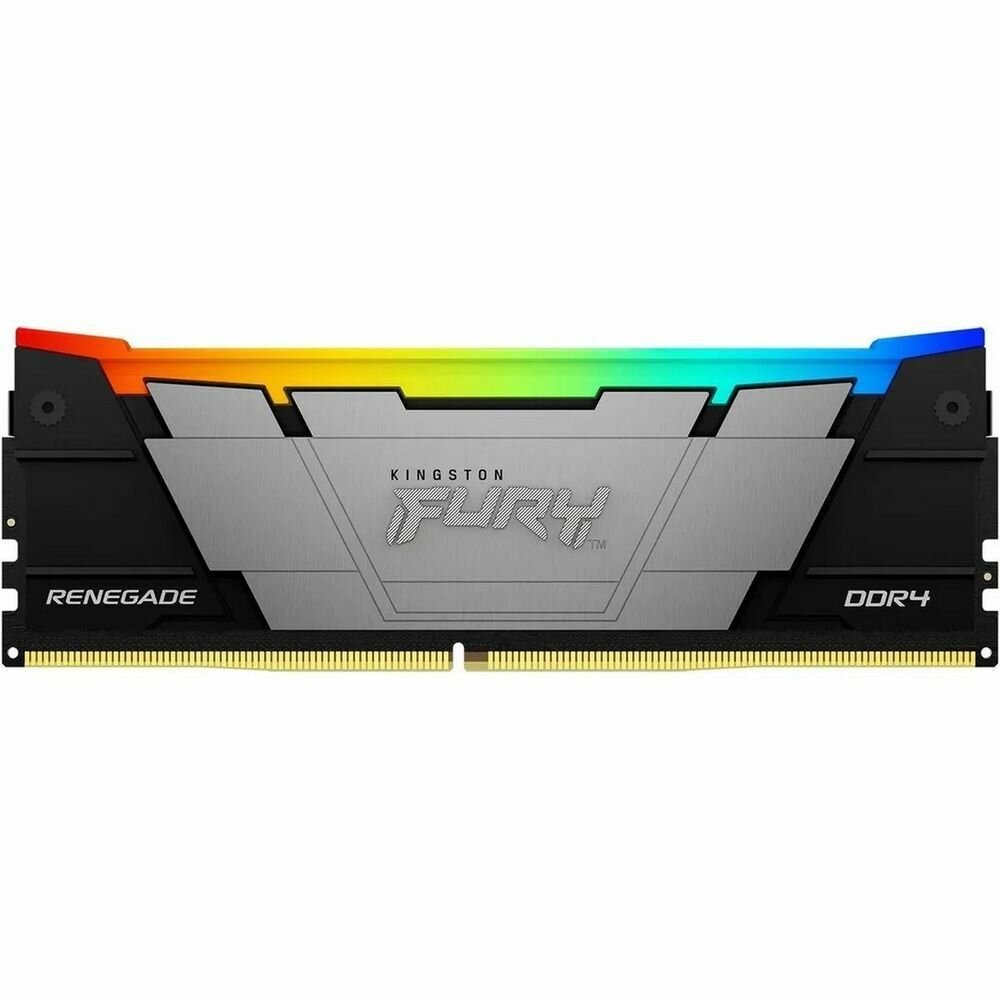 Модуль памяти Kingston 32GB DDR4 3600 FURY Renegade RGB Black XMP (KF436C18RB2A/32)