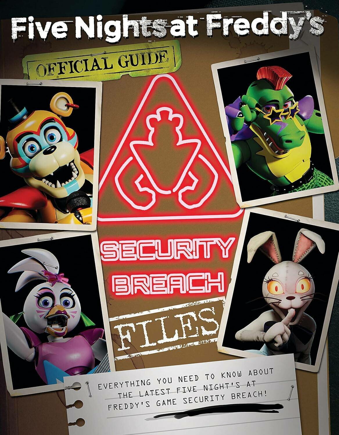 Five Nights at Freddy's The Security Breach Files Пять ночей у Фредди Файлы нарушения безопасности / Книги на английском языке