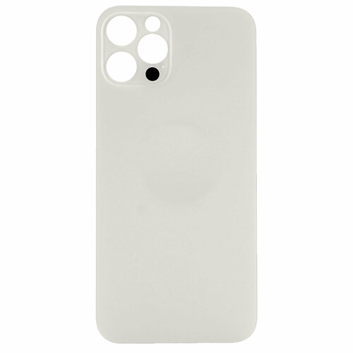 Задняя крышка G+OCA Pro для iPhone 12 Pro Max белый (серебристый), как оригинал