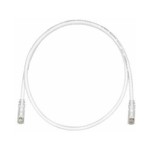 Патч-корд PANDUIT UTP вилка RJ-45-вилка RJ-45 кат.6 15м белый CM/LSZH патч корд panduit вилка rj 45 вилка rj 45 кат 6 3м белый lszh