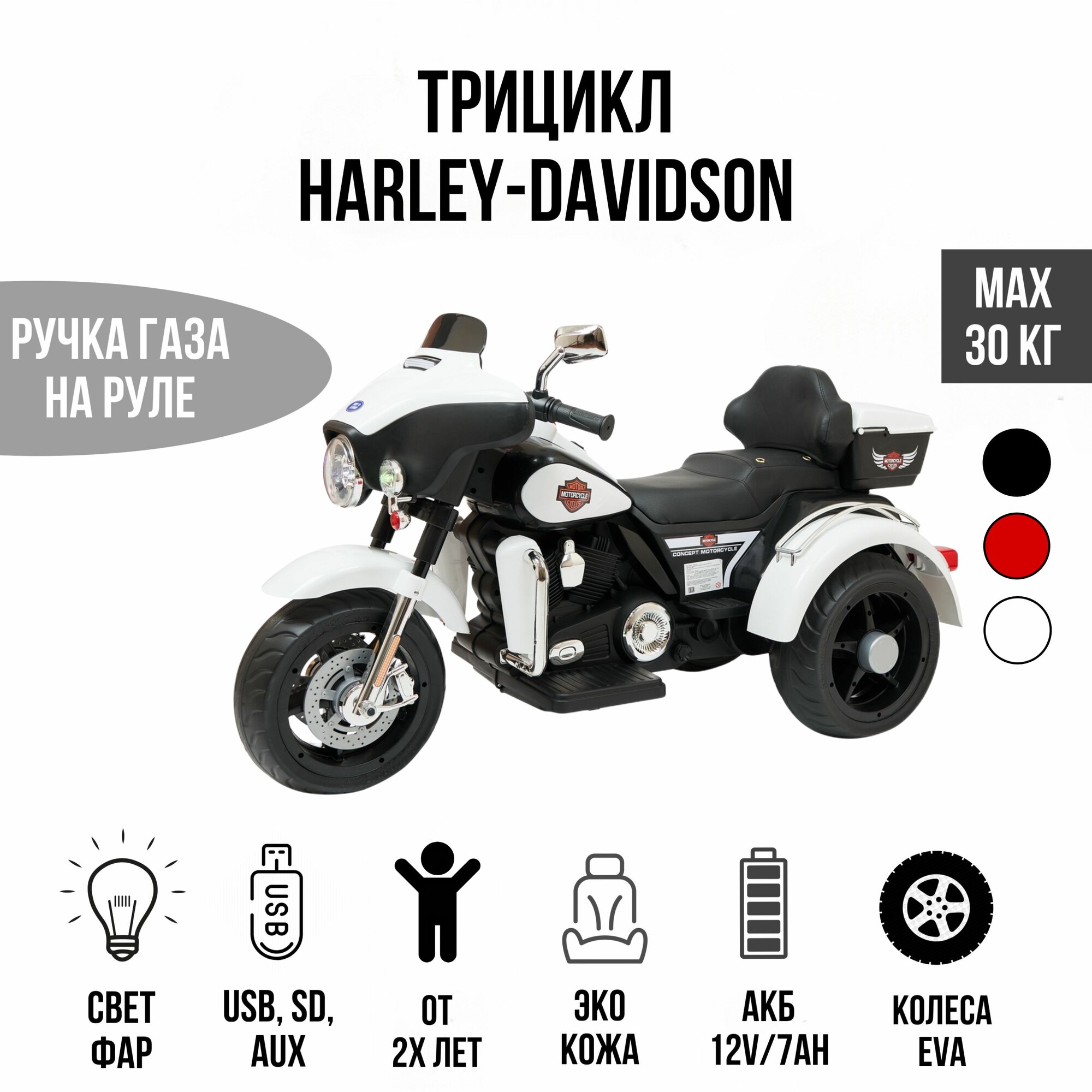 Трицикл Harley-Davidson Moto 7173