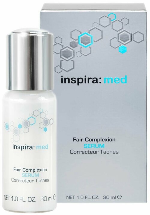 Inspira cosmetics, Осветляющая сыворотка для выравнивания цвета кожи Fair complexion serum 30 мл