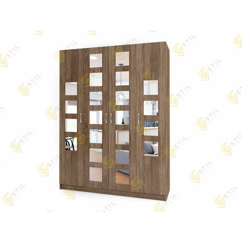 Шкаф распашной фабрики Стиль Лайт Люкс Ч28