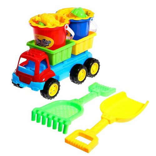 Набор для игры в песке Грузовик 10 предметов 3293₽