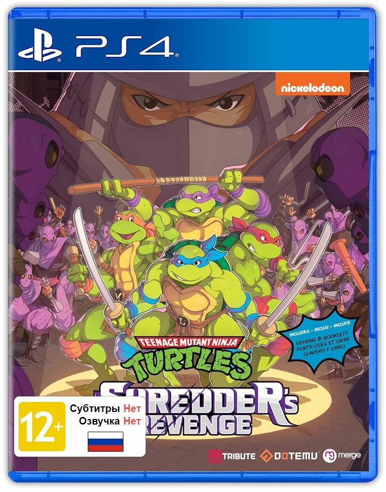 Игра Teenage Mutant Ninja Turtles: Shredder's Revenge (PlayStation 4 Английская версия)