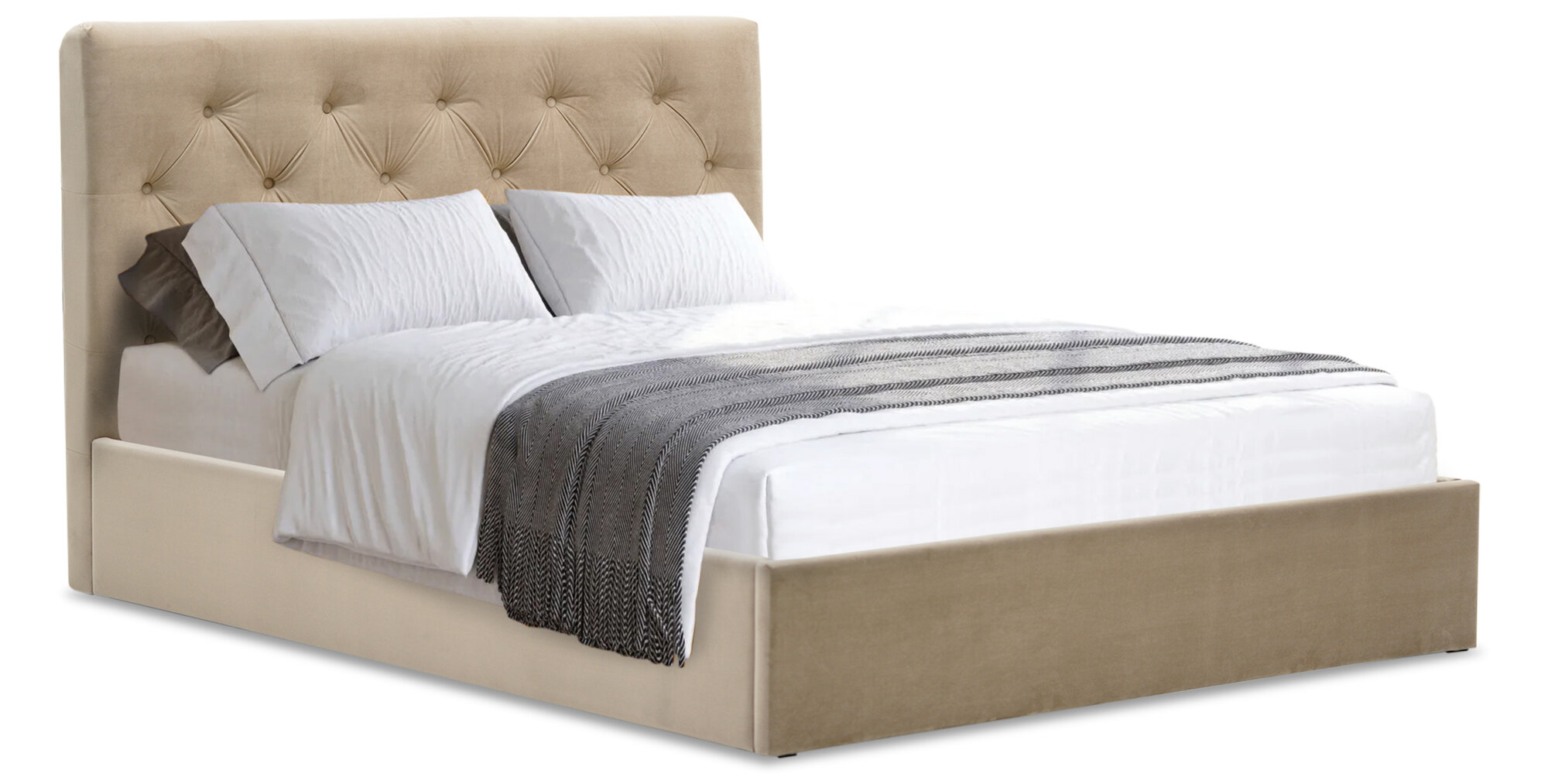 Двуспальная кровать Беллини 180х200, с подъемным механизмом, California 102