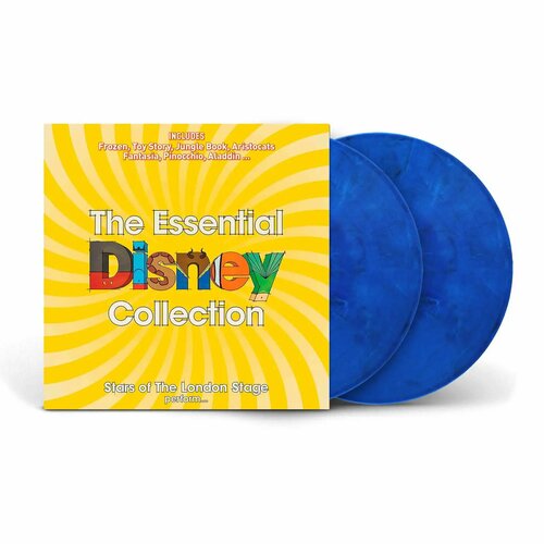 LONDON MUSIC WORKS & PRAGUE PHILHARMONIC ORCHESTRA - THE ESSENTIAL DISNEY COLLECTION (2LP blue marbled) виниловая пластинка